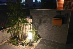 表札・ポスト周り_夜